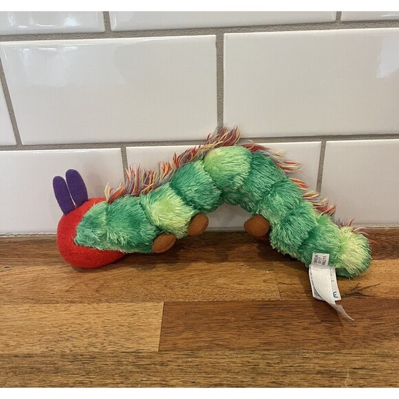 Eric Carle HUNGRY LITTLE CATERPILLAR 10” Plush STUFFED ANIMAL Soft Toy Teach‎ - Picture 4 of 5